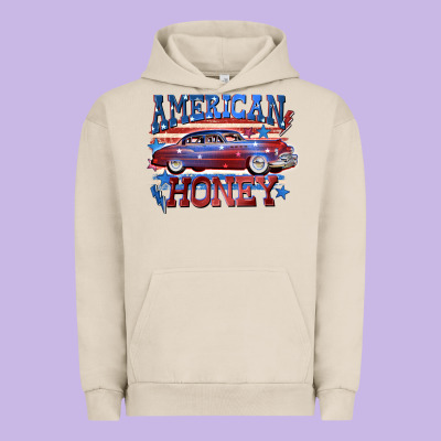 American Honey 4th Of July Urban Hoodie Designed By Cowgirlartshop