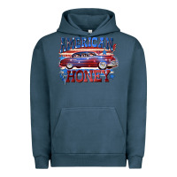 Pigment Midnight Navy American honey 4th of july Urban Hoodie - CowGirlArtShop