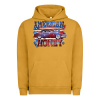 Pigment Peanut Butter American honey 4th of july Urban Hoodie - CowGirlArtShop