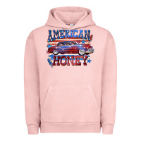 Pigment Salmon American honey 4th of july Urban Hoodie - CowGirlArtShop
