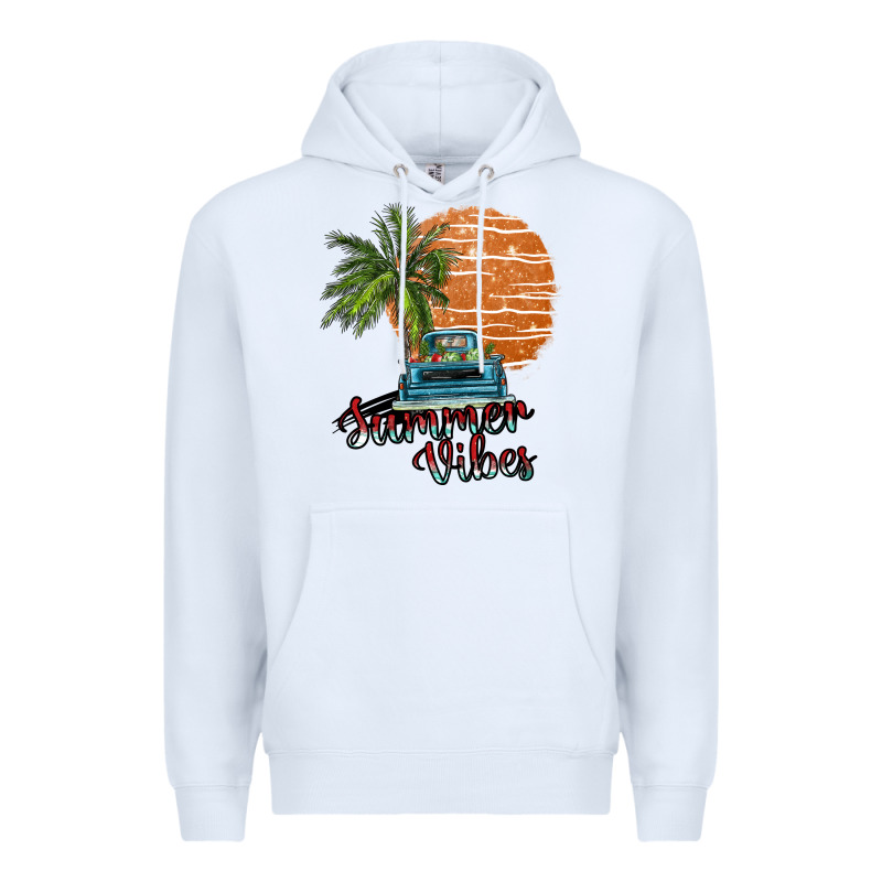 Summer Vibes Premium Hoodie by SublimationCraftShop | Teevron