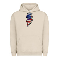 Pigment French Oak American lightning bold 4th of july Urban Hoodie - CowGirlArtShop