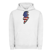 Pigment Lunar Rock American lightning bold 4th of july Urban Hoodie - CowGirlArtShop