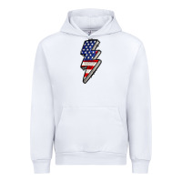 White American lightning bold 4th of july Urban Hoodie - CowGirlArtShop