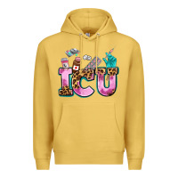 Antique Gold icu Premium Hoodie - AdoDesignShop