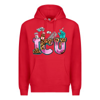 Red icu Premium Hoodie - AdoDesignShop