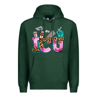 Sports Green icu Premium Hoodie - AdoDesignShop