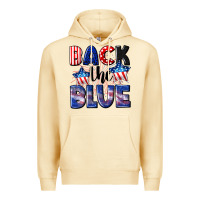 Pina Colada Back the blue 4th of july Premium Hoodie - CowGirlArtShop