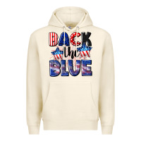 Tofu Back the blue 4th of july Premium Hoodie - CowGirlArtShop