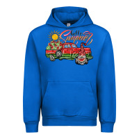Cobalt hello summer Urban Hoodie - SublimationCraftShop