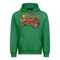 Emerald hello summer Urban Hoodie - SublimationCraftShop