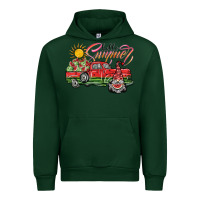 Foreset Green hello summer Urban Hoodie - SublimationCraftShop
