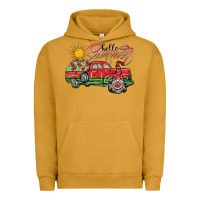 Pigment Peanut Butter hello summer Urban Hoodie - SublimationCraftShop