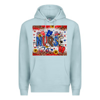 Blue Mist American Nurse 20oz tumbler Premium Hoodie - Neo Western