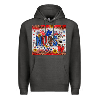 Charcoal Heather American Nurse 20oz tumbler Premium Hoodie - Neo Western