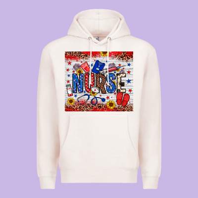 American Nurse 20oz Tumbler Premium Hoodie Designed By Neo Western