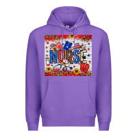 Purple American Nurse 20oz tumbler Premium Hoodie - Neo Western