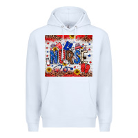 White American Nurse 20oz tumbler Premium Hoodie - Neo Western