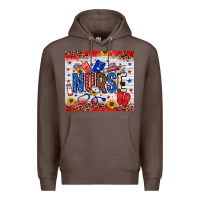 Coffee American Nurse 20oz tumbler Premium Hoodie - Neo Western