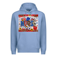 Colony Blue American Nurse 20oz tumbler Premium Hoodie - Neo Western