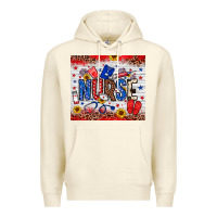 Sandshell American Nurse 20oz tumbler Premium Hoodie - Neo Western