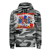 Slate Camo American Nurse 20oz tumbler Premium Hoodie - Neo Western