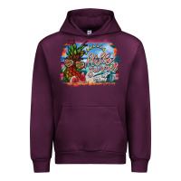 Mauve Wine hello summer Urban Hoodie - SublimationCraftShop