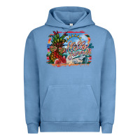Pigment Pebble Blue hello summer Urban Hoodie - SublimationCraftShop