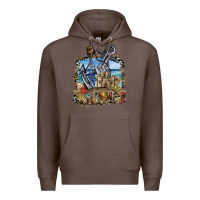 Coffee summer Premium Hoodie - SublimationCraftShop