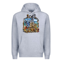 Heather Grey summer Premium Hoodie - SublimationCraftShop