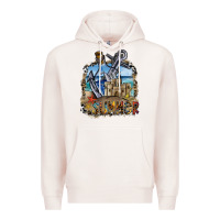 Pale Pink summer Premium Hoodie - SublimationCraftShop