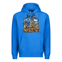 True Royal summer Premium Hoodie - SublimationCraftShop
