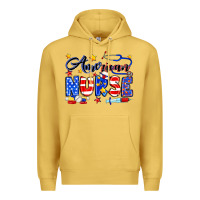Antique Gold American Nurse Premium Hoodie - Neo Western