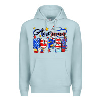 Blue Mist American Nurse Premium Hoodie - Neo Western