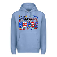 Colony Blue American Nurse Premium Hoodie - Neo Western