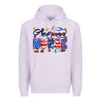 Lilac American Nurse Premium Hoodie - Neo Western