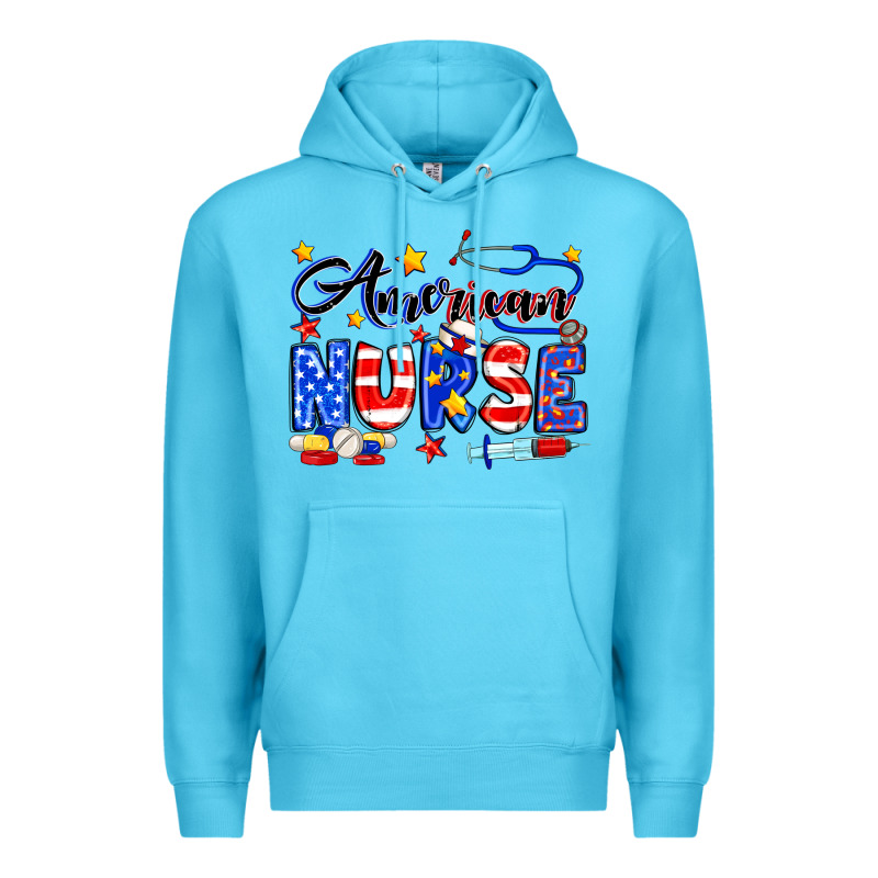 American Nurse Premium Hoodie by Neo Western | Teevron