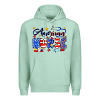 Seafoam American Nurse Premium Hoodie - Neo Western