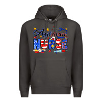 Smoke American Nurse Premium Hoodie - Neo Western