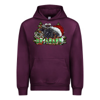 Mauve Wine oh,snap! Urban Hoodie - CowhideDigitalArt