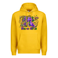 Lemon dragon my first mardi gras Premium Hoodie - FaDigitalArtStudio