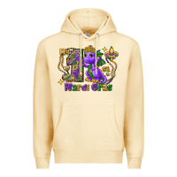 Pina Colada dragon my first mardi gras Premium Hoodie - FaDigitalArtStudio