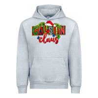 Heather Grey Cousin claus christmas Urban Hoodie - FaDigitalArtStudio