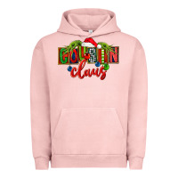 Pigment Salmon Cousin claus christmas Urban Hoodie - FaDigitalArtStudio