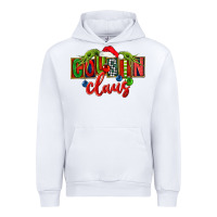 White Cousin claus christmas Urban Hoodie - FaDigitalArtStudio
