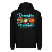 Black pumpkin everything Premium Hoodie - HRA Design Shop