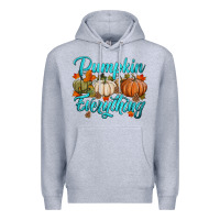 Heather Grey pumpkin everything Premium Hoodie - HRA Design Shop