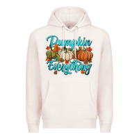 Pale Pink pumpkin everything Premium Hoodie - HRA Design Shop