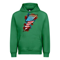 Emerald American lightning bolt Urban Hoodie - Neo Western