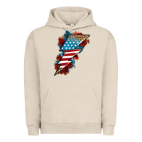 Pigment French Oak American lightning bolt Urban Hoodie - Neo Western